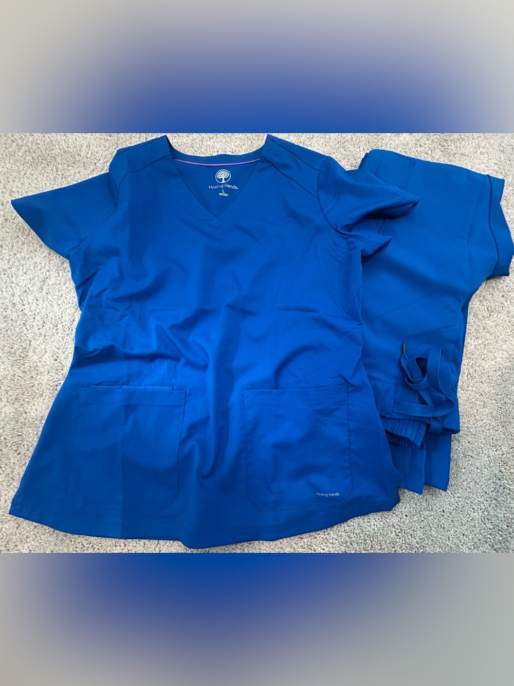 Women’s Scrub Set  in Royal Blue by Healing Hands